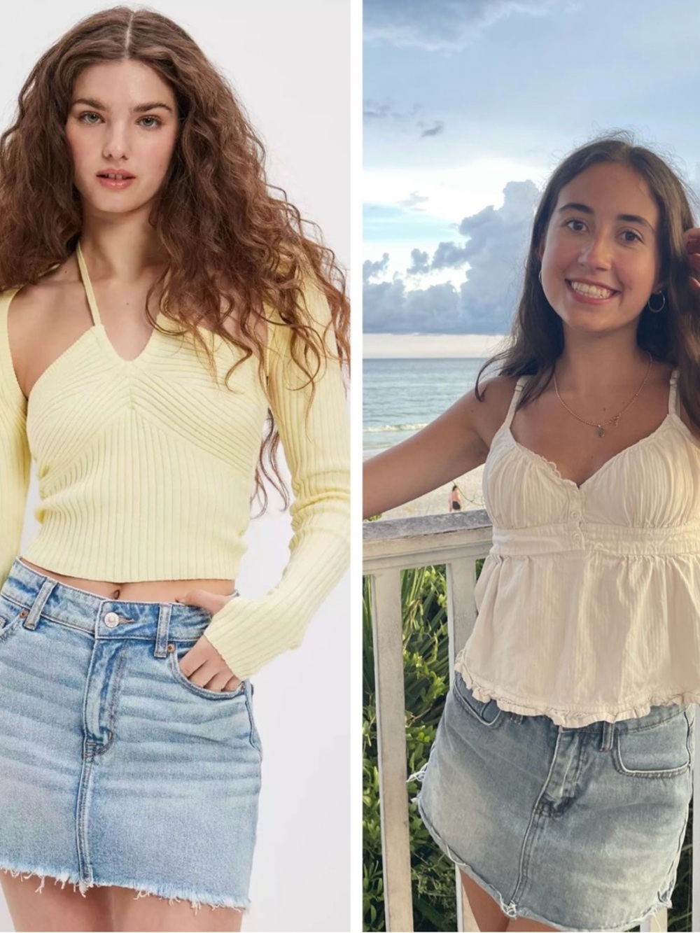 American Eagle Outfitters the 90s High Rise Denim Mini Skirt